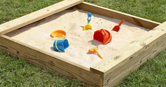 Drevené pieskovisko