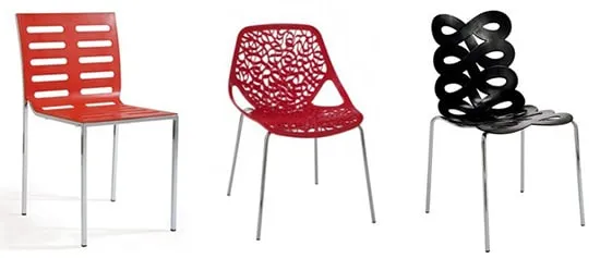 Moderné kuchynské stoličky