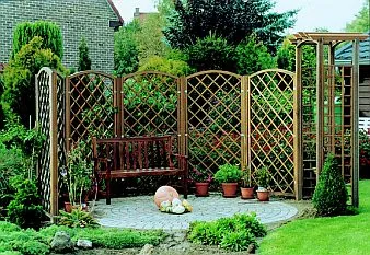 Mrezova zahradna zastena