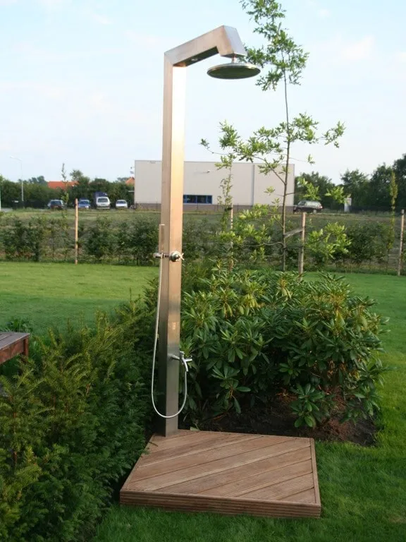 Nerezova zahradna sprcha