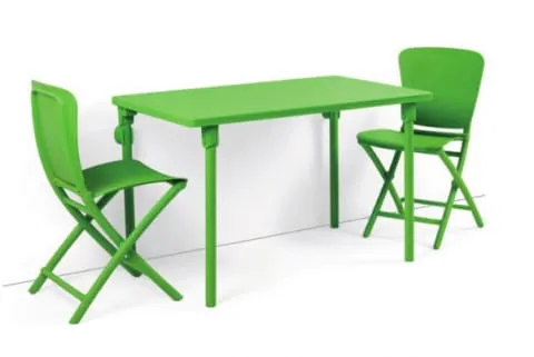 Plastovy nabytok do zahrady - zeleny