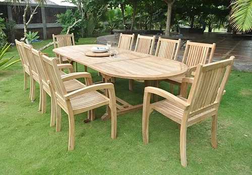 Teakový nábytok do záhrady