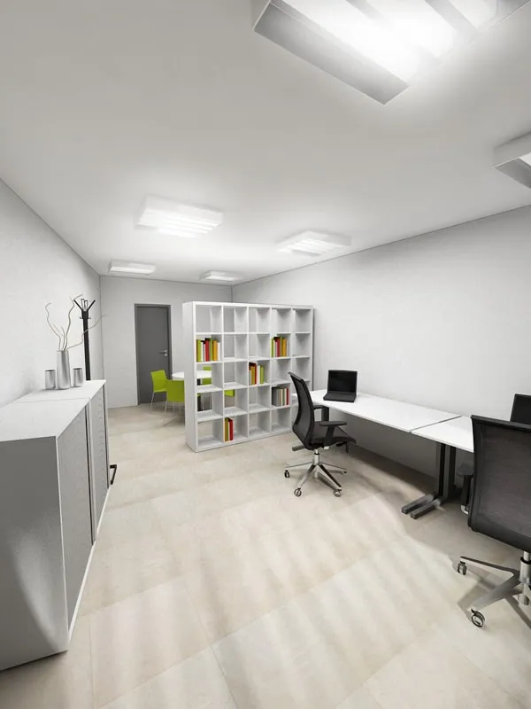 Travertínová podlaha